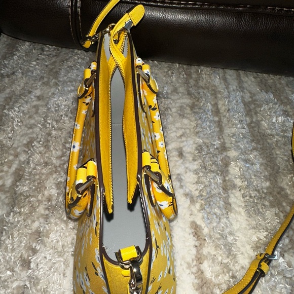 Kate Spade Yellow Floral Crossbody Bag - Picture 4 of 4